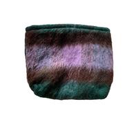 Mumuve Elegante borsa da viaggio di grande capacità da viaggio per articoli da toeletta borsa portatile per le donne, Marrone Verde Scuro, 9.75x11.7in