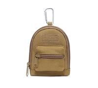 Mumuve Marsupio sportivo da uomo portatile con portamonete e portachiavi multi funzionale, cachi, As shown in the picture (1-3cm error)