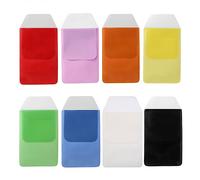 Mumuve Matita delle borse della penna del PVC 5pcs/Bag per l'ospedale dell'ufficio della protezione della tasca della custodia, Nero , 16*8.5CM