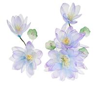 Mumuve Realistico Fiore Tornante Elegante Matrimonio Hairclip Costume Cinese DuckbillClip Side Pin Antiscivolo Barrettes Capelli