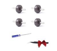 Mumuve Rulli allargati e assi Ruote Accessori Compatibili Per V7 V10 Aspirapolvere Migliorare L'efficacia Della Pulizia Aspirapolvere Parti di Ricambio Per Aspirapolvere Facile installazione