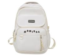 Mumuve Zaino casual alla moda del patchwork di colore di contrasto per la borsa di nylon del libro dello studente della scuola media superiore