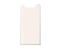 MUMUXIAO Pannello imbottito da parete 3D, 25 x 50 cm, con grazioso animale, anti-collisione, per cameretta dei giochi, autoadesivo, protezione decorativa per testiera del letto (beige)