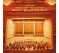 Munch & Boston So - Brahms: Symphonies Nos. 2 & 4 [l