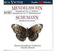 Munch/Bso - Mendelssohn:Syms. 4 & 5