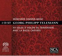 Munchener Kammer Musik - Telemann: Xii Solos A Violin (Sa