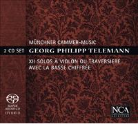 Munchener Kammer Musik - Telemann: XII Solos a Violin (Sa