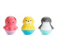 Munchkin Bath Bobbers Giocattoli da Bagno Galleggianti per Bebe, Giocattoli da Attività per Bambini, Senza BPA, Essenziali per Bambini, Confezione da 3