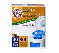Munchkin Arm & Hammer Nappy Pail Bag Refills - 30pk, 30 Count
