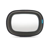 Munchkin Baby In-Sight Car Specchio auto per bambini extra grande, Riflesso superiore e ampia visibilità del bambino, Facile da installare, Per viaggi e bambini, Nero