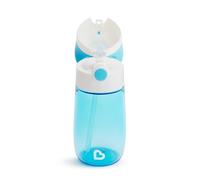 Munchkin Flip & Go tazza con cannuccia 18 m+ Blue 355 ml
