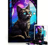 Munchkin Cat The Wild Teenagers Puzzle da 1000 pezzi Gioco per allenare la mente Divertimento rilassante Arte da assemblare Oggetto da collezione (38x52cm)