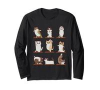 Munchkin Cat Yoga Maglia a Manica