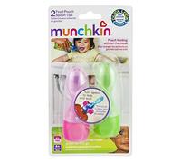 Munchkin Click Lock Food Pouch Spoon Tips - 2 Ea colori possono variare