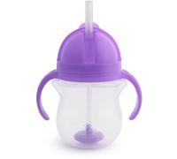Munchkin Click Lock™ Tip & Sip tazza con cannuccia con pesi Purple 6 m+ 207 ml