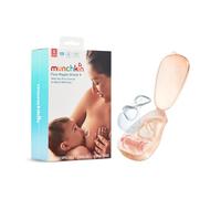 Munchkin Flow 16 mm Capezzolo Shield+ | Vedi il flusso di latte durante l'allattamento | Allattamento al seno e elementi essenziali per bambini