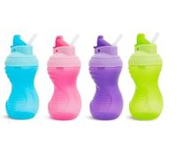 Munchkin Mighty Grip Flip Straw Cup, 300ml