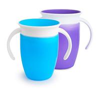 Munchkin Miracle 360 - Bicchiere da allenamento, confezione da 2, colore: Blu/Vi