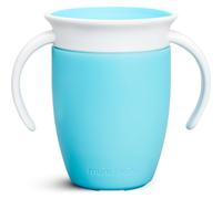 Munchkin Miracle 360° bicchiere salvagoccia con maniglie Blue 6 m+ 1 pz