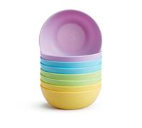 Munchkin Multi Toddler & Baby Bowls| Bright Plastic Bowls Set| Dishwasher Safe Toddler Bowls| BPA Free Stackable Baby Dish| Childrens Bowls & Baby Weaning Bowls| Small Plastic Bowls | 8 Pack