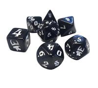 Munchkin Polyhedral Dice Set (Black/White)