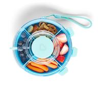 Munchkin Ruota Spuntino™ Contenitore Bambino | 5 Scomparti | Blu