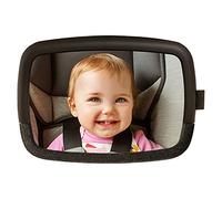 Munchkin Brica 360 Baby in Sight Specchietto per Auto Girevole a 360 Gradi, Nero