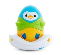 Munchkin Giocattolo da bagno Stack N' Match, blu, verde e giallo