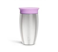 Munchkin Tazza Miracolo 360 Acciaio Bebè | 296ml | Viola