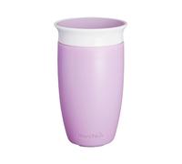 Munchkin Miracle 360 Tazza per bambini , Senza BPA , Non perde , A prova di perdite , ottimo per lo svezzamento , 12+ mesi , 10oz/296ml , Viola