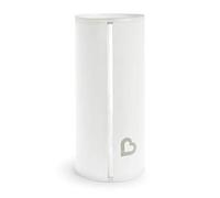 Munchkin® Toss™ Secchio per pannolini usa e getta, portatile, può contenere fino a 30 pannolini per neonati, confezione da 1, bianco