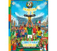Mundial 2026: Libro para colorear diversión con jugadores