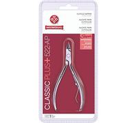 Mundial 522-AP - Tronchesino per cuticole super affilato, per kit manicure e pedicure, manico in acciaio al carbonio con molla resistente, protezione per la punta inclusa