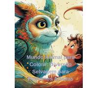 Mundo Animal para Colorir: Diversão Selvagem para Pequenos Artistas