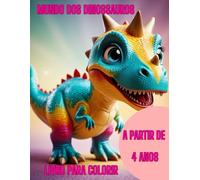MUNDO DOS DINOSSAUROS: LIVRO DE COLORIR-COLORING BOOK