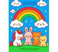 Mundo Encantado para Colorir: 50 desenhos mágicos + 5 páginas bônus especiais para soltar a criatividade