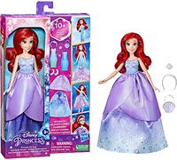 Ariel Bambola Principessa La sirenetta Disney 7 Accessori e Vestiti Idea Regalo