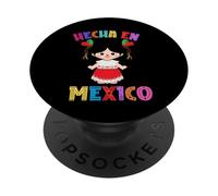 Muñeca Lelé, Mexican Rag Doll Collection. Hecha en México PopSockets PopGrip Adesivo