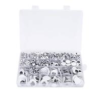 MUNEFE 1 Box Plastic Eyes, Eyes For Dolls, Eyes For Toys, Suitable for A Variety Of Dolls, Bears, Stuffed Animals, Etc