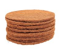 MUNEFE 10Pcs Bird Nesting Mat, Coconut Fiber Mat, Bird Nesting Material, Suitable for Birds, Pigeons and Reptiles