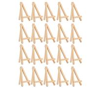 Munefe 20pcs tela sta per pittura, cavalletti portatili per la pittura, cavalletti da tavolo per la visualizzazione, adatti per lezioni d'arte, feste ed mostre