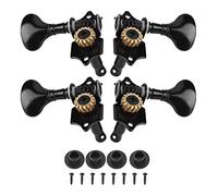 MUNEFE 4 Strings Guitar Tuning Peg, Musical Instrument Tuning Pegs, Acoustic Guitar Tuners for Maintaining and Replacing Your 4 String Guitar