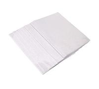 Munefe 50 fogli di fogli di laminato freddo olografico, foglio di film in laminazione fredda, carta adesiva trasparente, adatto per la produzione di badge, decorazione di sfondo, (Type 2)