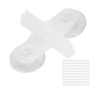 MUNEFE 50Pcs Fish Tank Divider Suction Cup, Aquarium Suction Cups, Plastic Divider Suction Cup, Suitable for Breeding Or Isolated Feeding (Bianco)