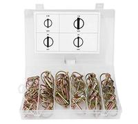 MUNEFE 50pcs Trailer Gate Pin, Cotter Pins Heavy Duty, Gorilla Cart Parts, Suitable for Effortlessly Securing Trailers and Equipment