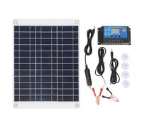 MUNEFE 50W Portable Solar Panel, Monocrystalline Solar Panel, Solar Charging Panel, Suitable for Camping Lights And Other Devices, Etc