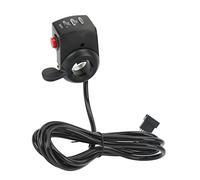 MUNEFE Acceleratore per Bici elettrica, manopole dell'acceleratore per Bici elettrica, Maniglia dell'acceleratore per Scooter, Adatta per garantirecontrollo della velocità Stabile e (48V)