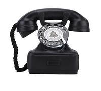MUNEFE Antique Phone Prop, Landline Telephone, Home Desk Decor Ornament Photograph Props