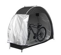 MUNEFE Bike Storage Shed, Bike Covers Shelter, Tent Bike Cover for Storing Bike, Motorcycles and Maintenance Tools (Green) (Black)