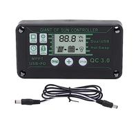 MUNEFE Controller di Carica Solare MPPT, regolatore di Carica di localizzazione MPPT, Controller di Carica Solare Portatile per, rimorchi, Barche, ECC. (30a)